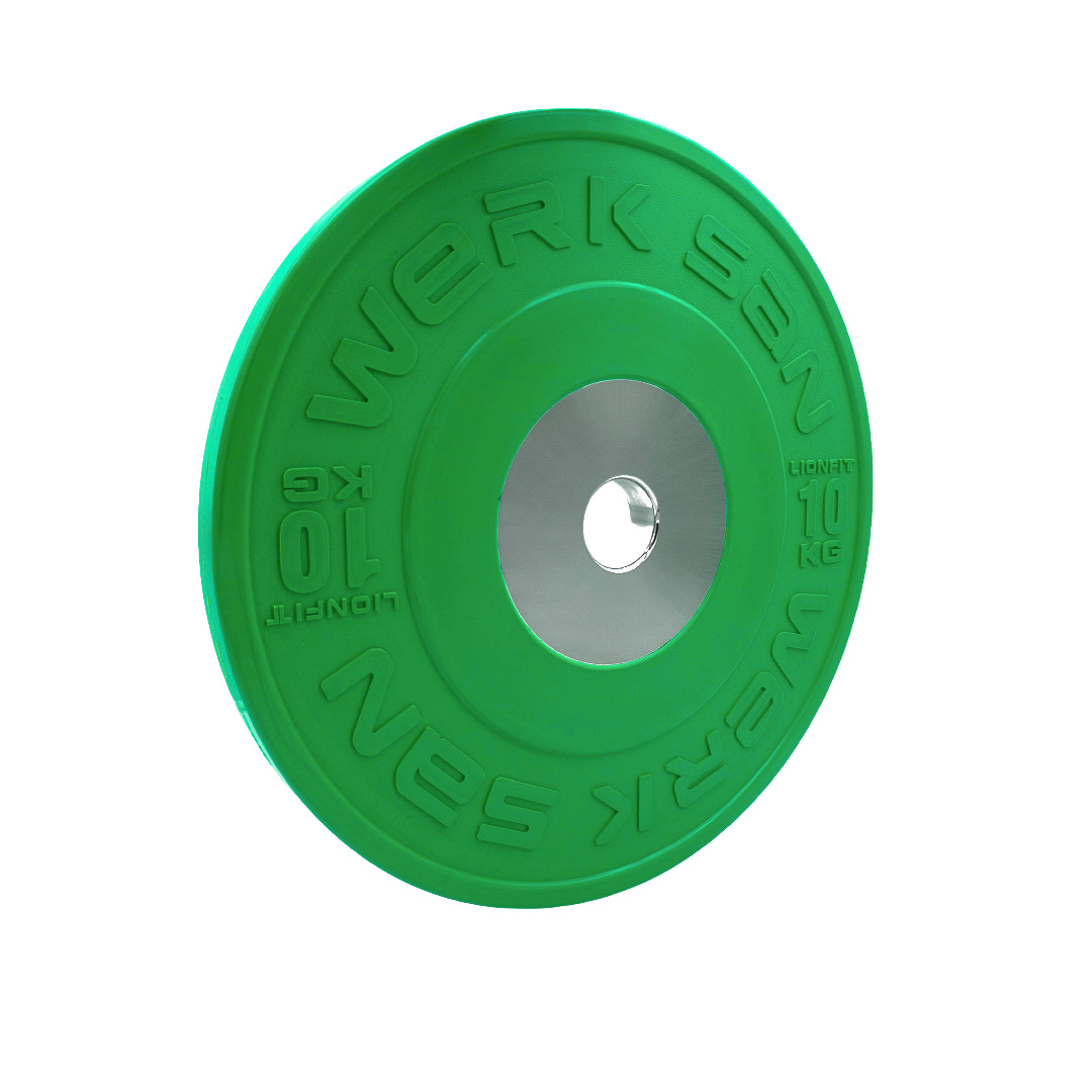 WL Bumper Weight Plates - 140kg Werksan Plate - Pair of each - Image 5