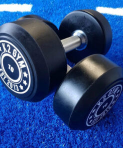 MYO Strength Urethane Dumbbells Sets - 2.5 - 30KG (2.5kg inc / 12 pairs set) *CUSTOM BRANDED*